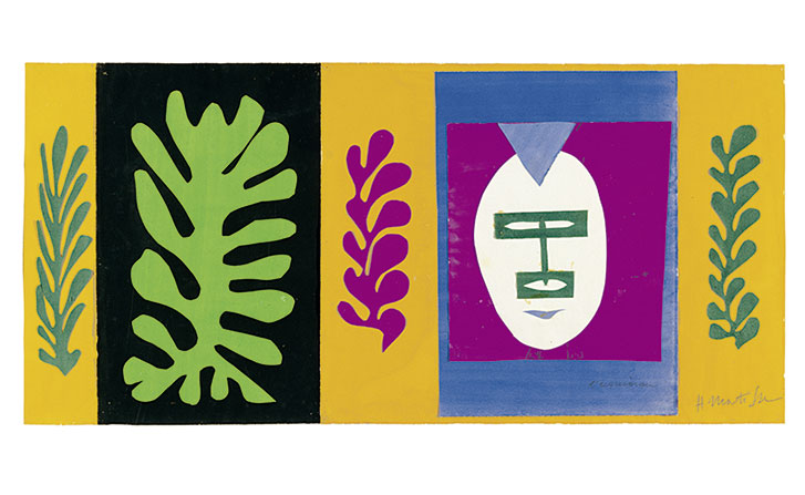 Henri Matisse Cut Outs Slanted