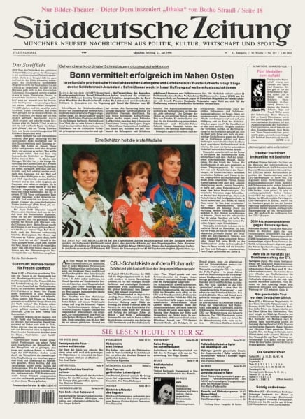 Süddeutsche Zeitung - Anzeigensuche
