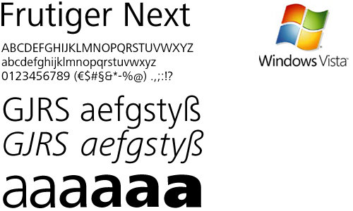 Frutiger Next Font