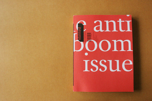 Slanted Magazin #5 – The Antiqua Bottom Issue