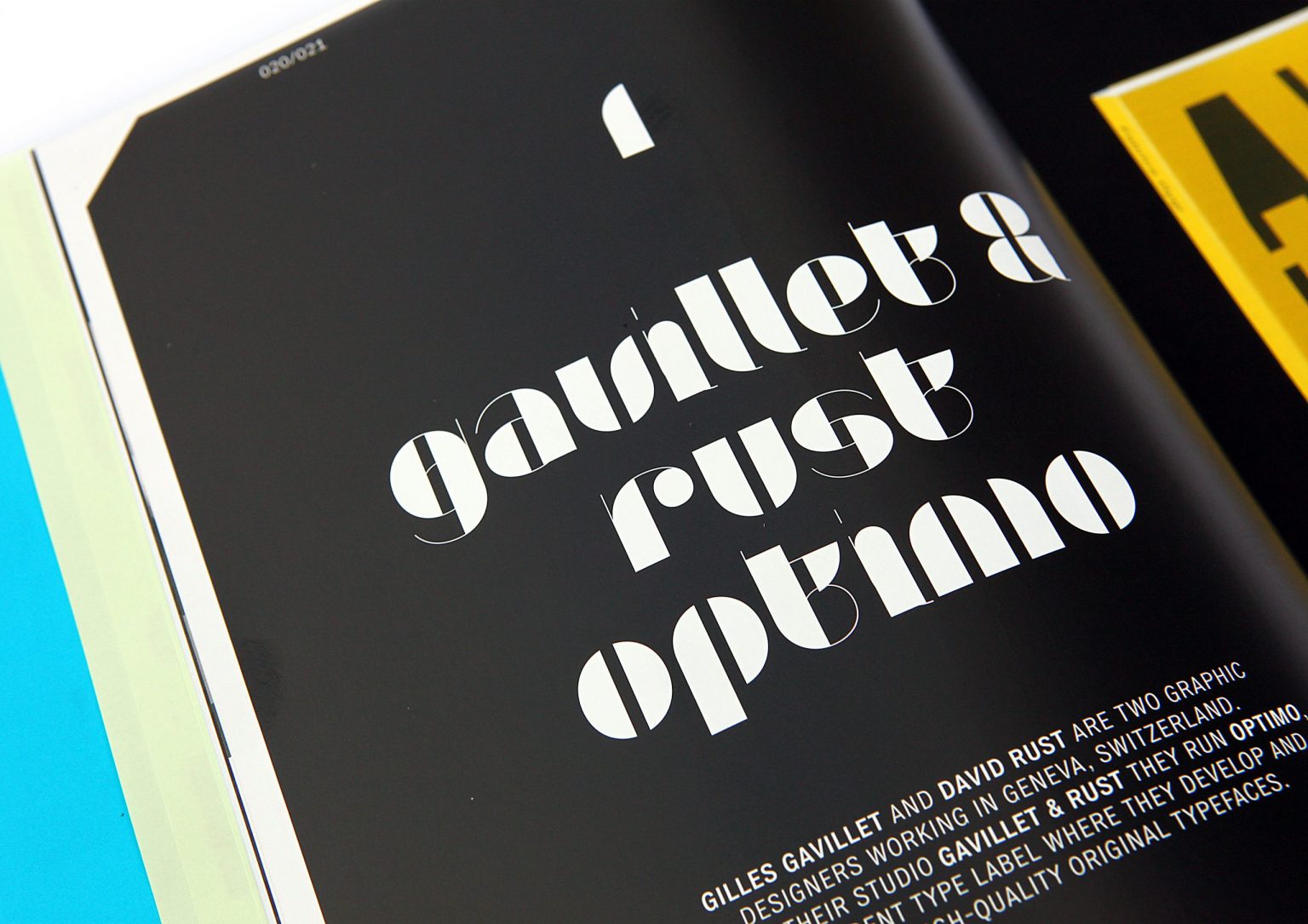 Slanted Magazin #9 – Stencil. Type.