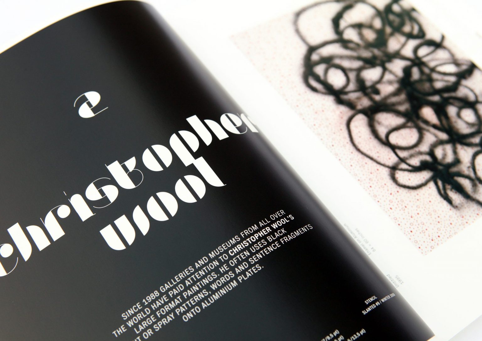 Slanted Magazin #9 – Stencil. Type.