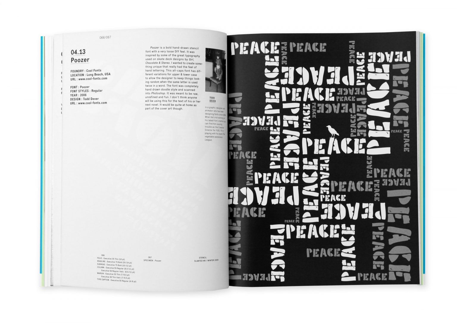 Slanted Magazin #9 – Stencil. Type.