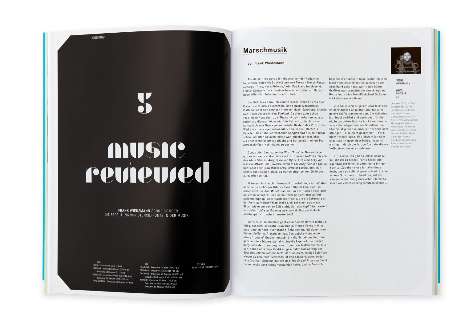 Slanted Magazin #9 – Stencil. Type.