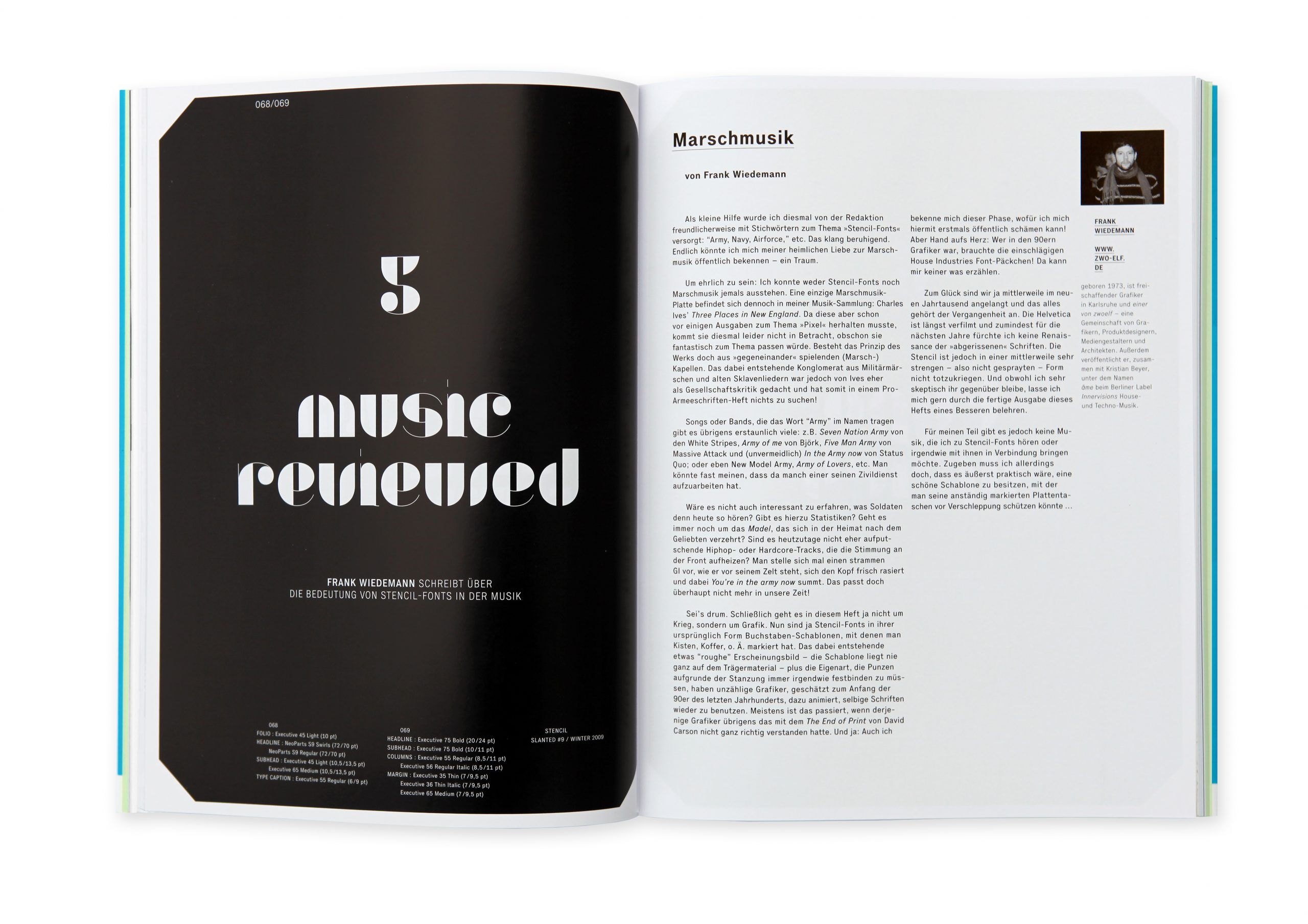 Slanted Magazin #9 – Stencil. Type. Slanted Magazin #9 – Stencil. Type.