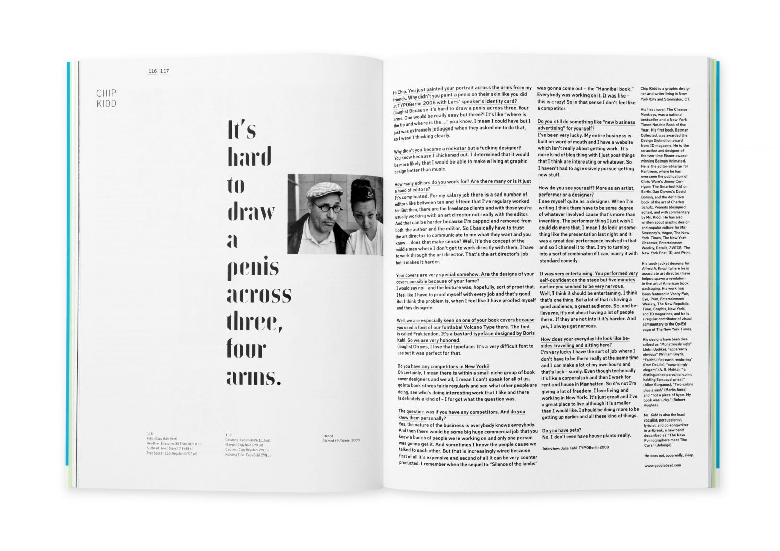 Slanted Magazin #9 – Stencil. Type.