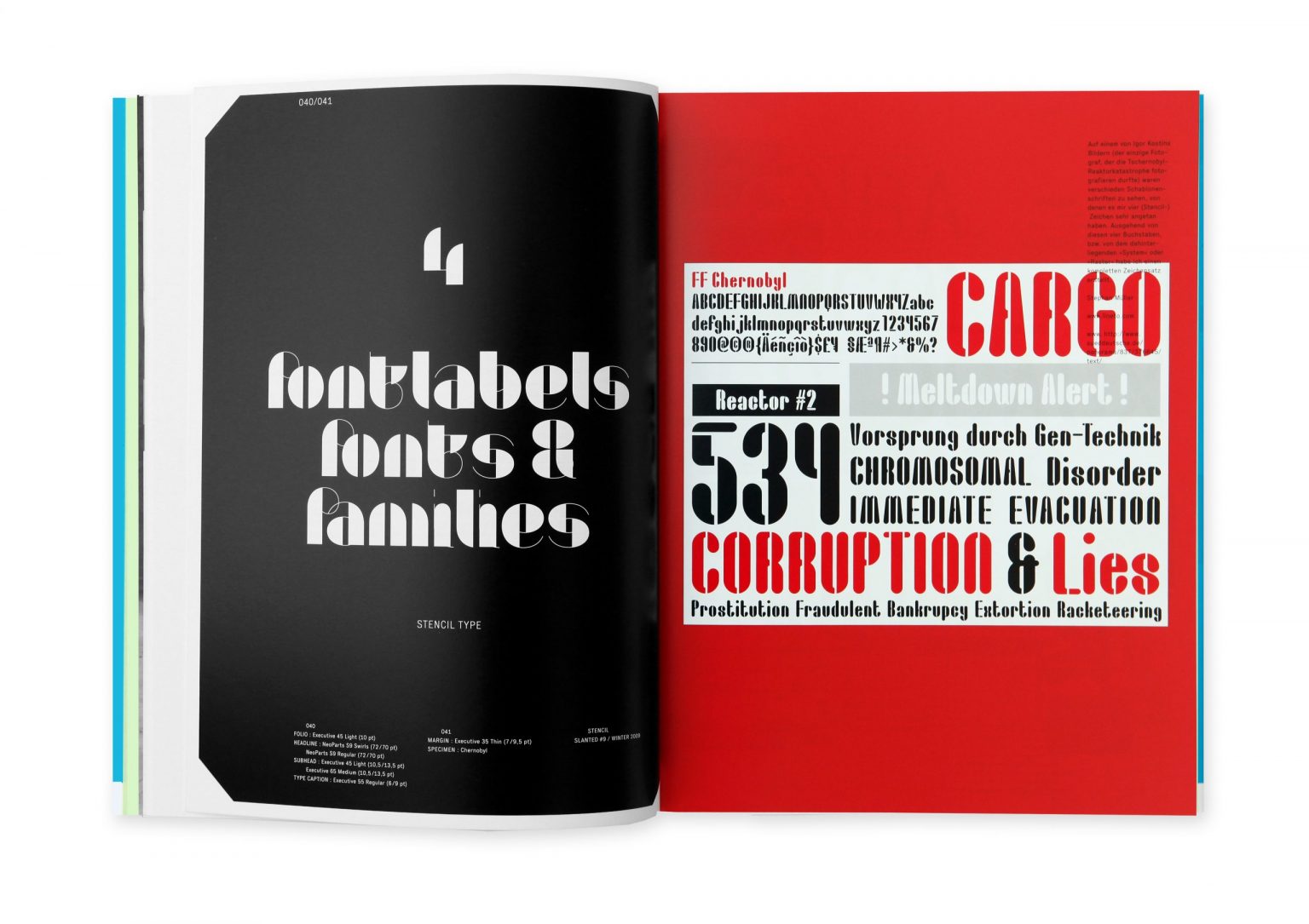 Slanted Magazin #9 – Stencil. Type.