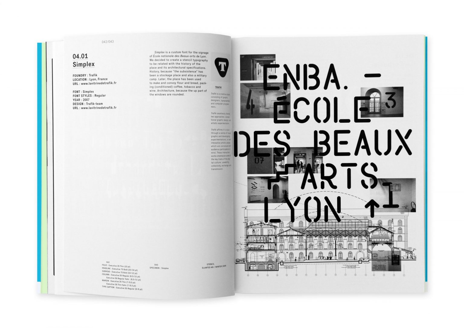 Slanted Magazin #9 – Stencil. Type.