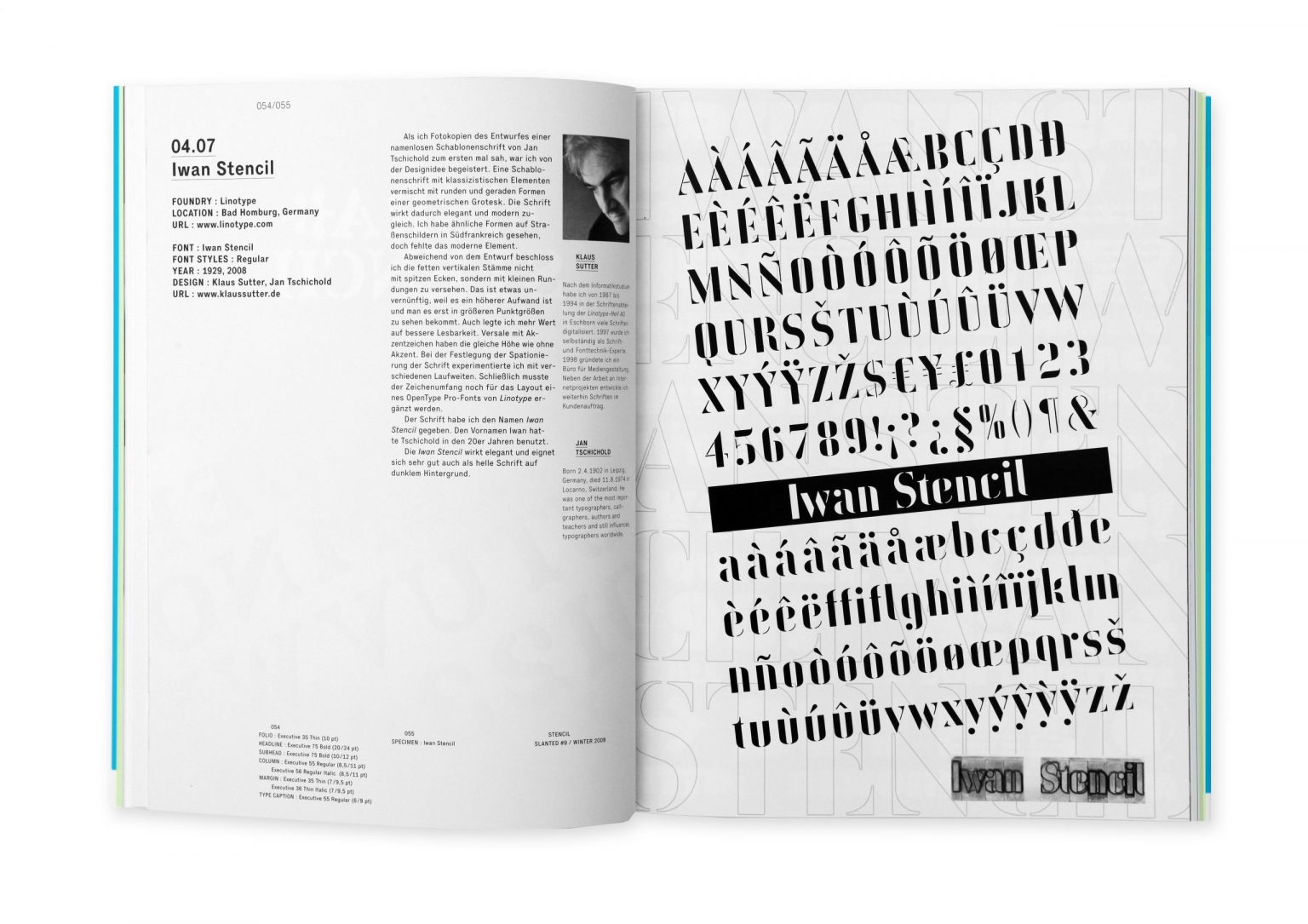 Slanted Magazin #9 – Stencil. Type.