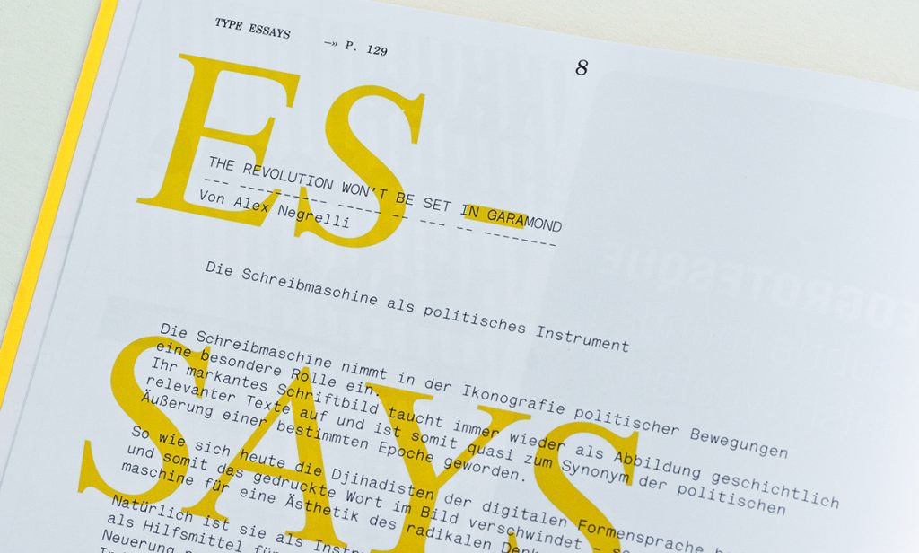 Slanted Magazin #11 – Monospace, Typewriter