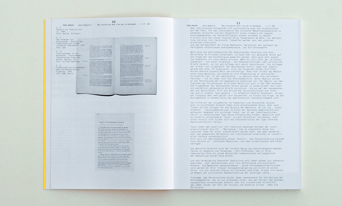 Slanted Magazin #11 – Monospace, Typewriter