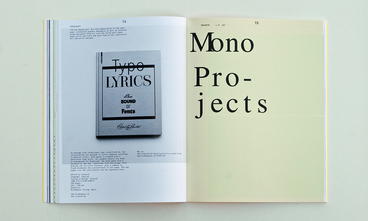 Slanted Magazin #11 – Monospace, Typewriter