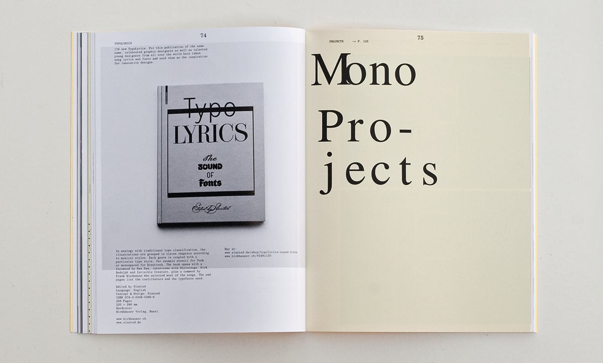 Slanted Magazin #11 – Monospace, Typewriter