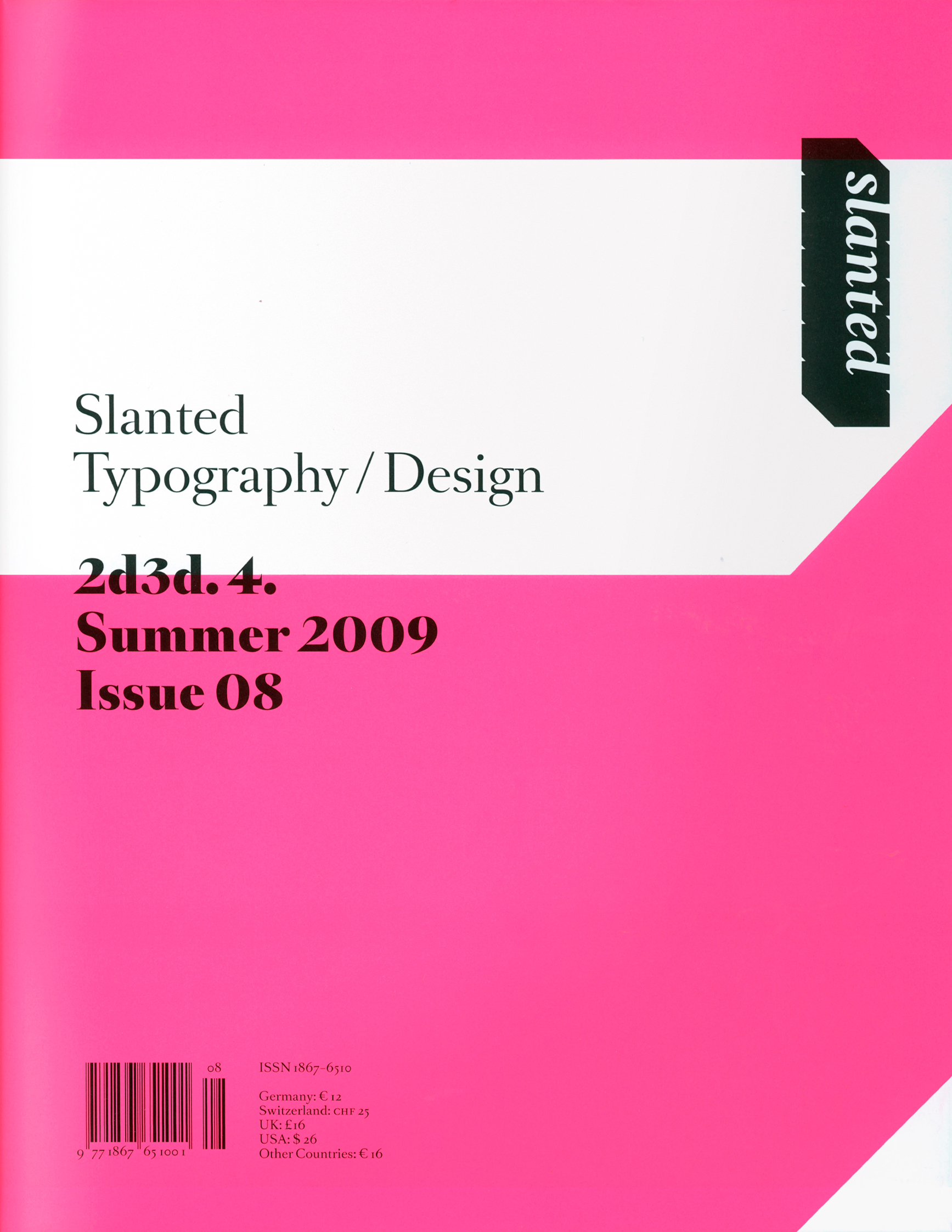 Collector’s Item: Slanted Magazin #8 – 2d3d. 4.