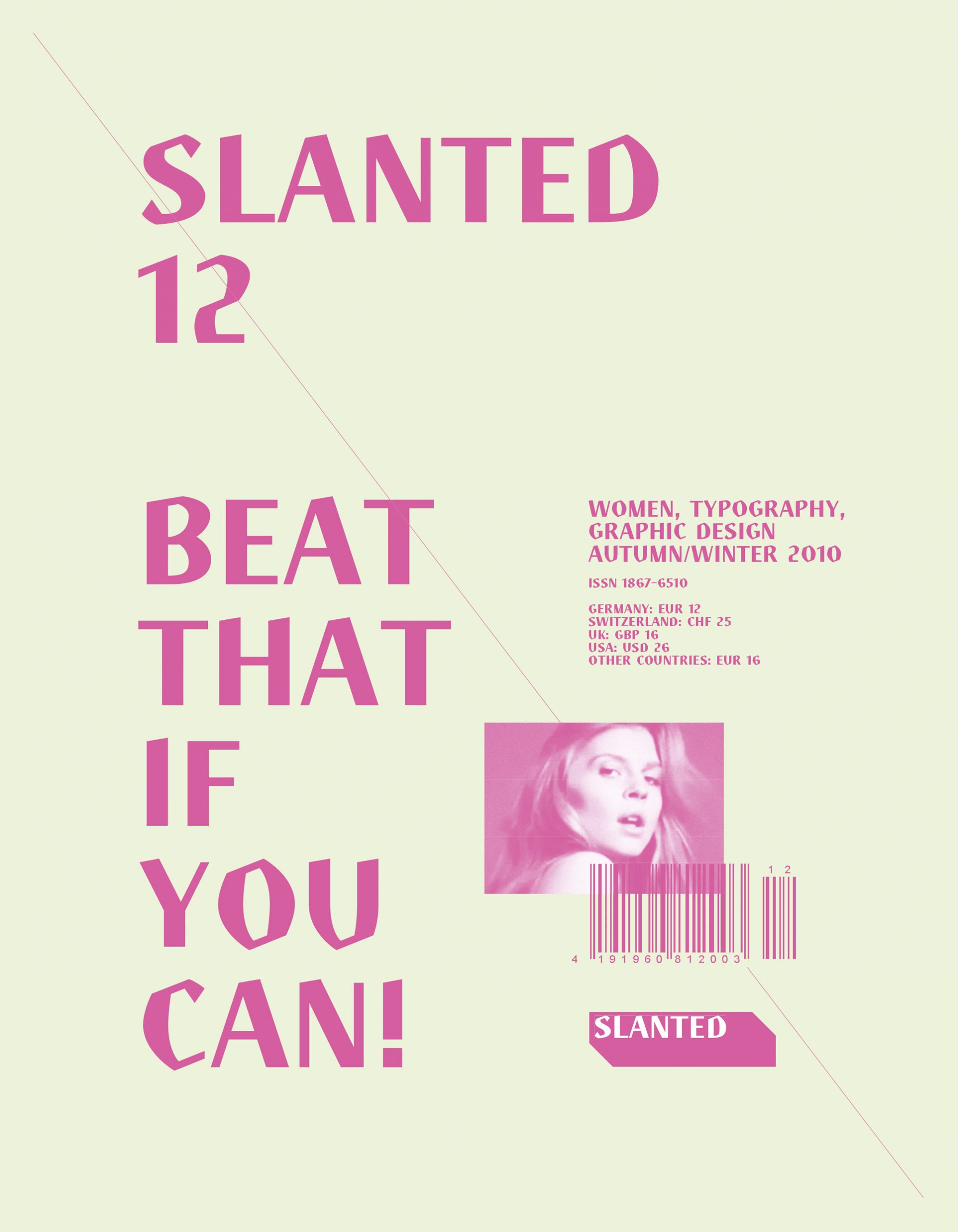 Slanted #12 – Women, Typography, Graphic Design