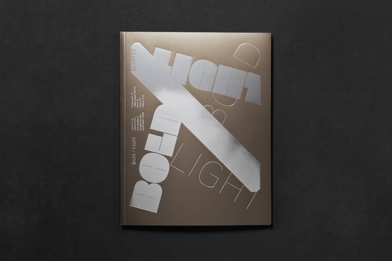 Slanted Magazin #16 – Bold/Light