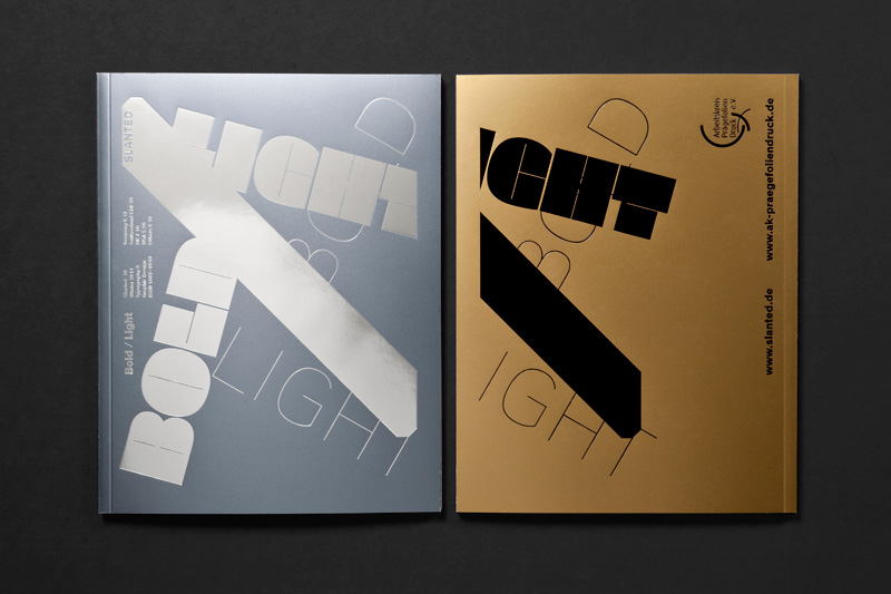 Slanted Magazin #16 – Bold/Light