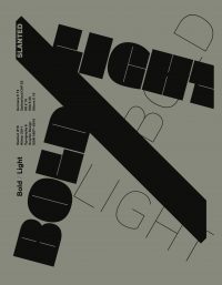 Slanted Magazin #16 – Bold/Light