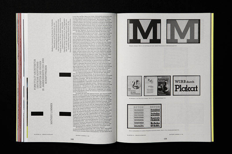 Slanted Magazin #20 – Slab Serif