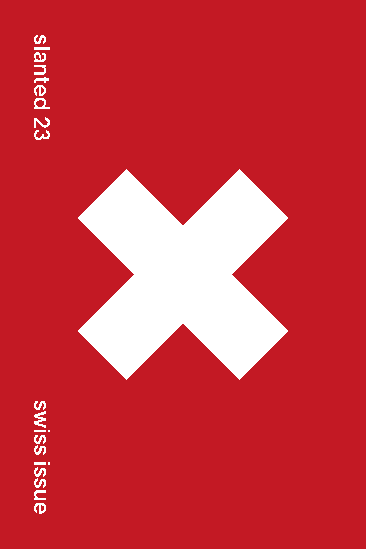 Slanted #23 – Swiss Issue
