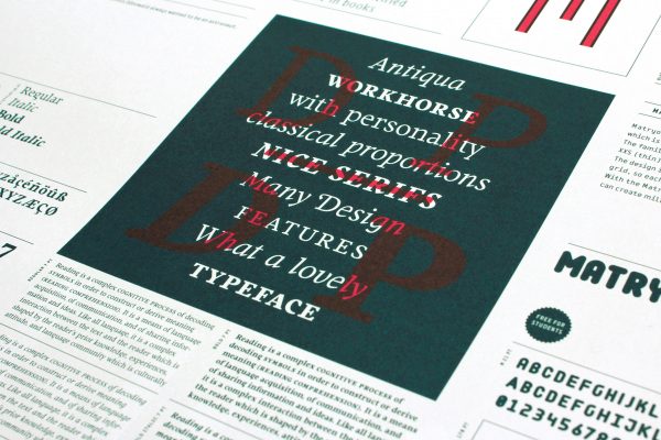 VolcanoType – Education Font Poster #2