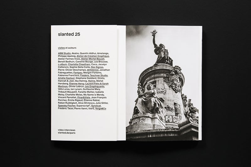 Slanted Magazin #25 Paris