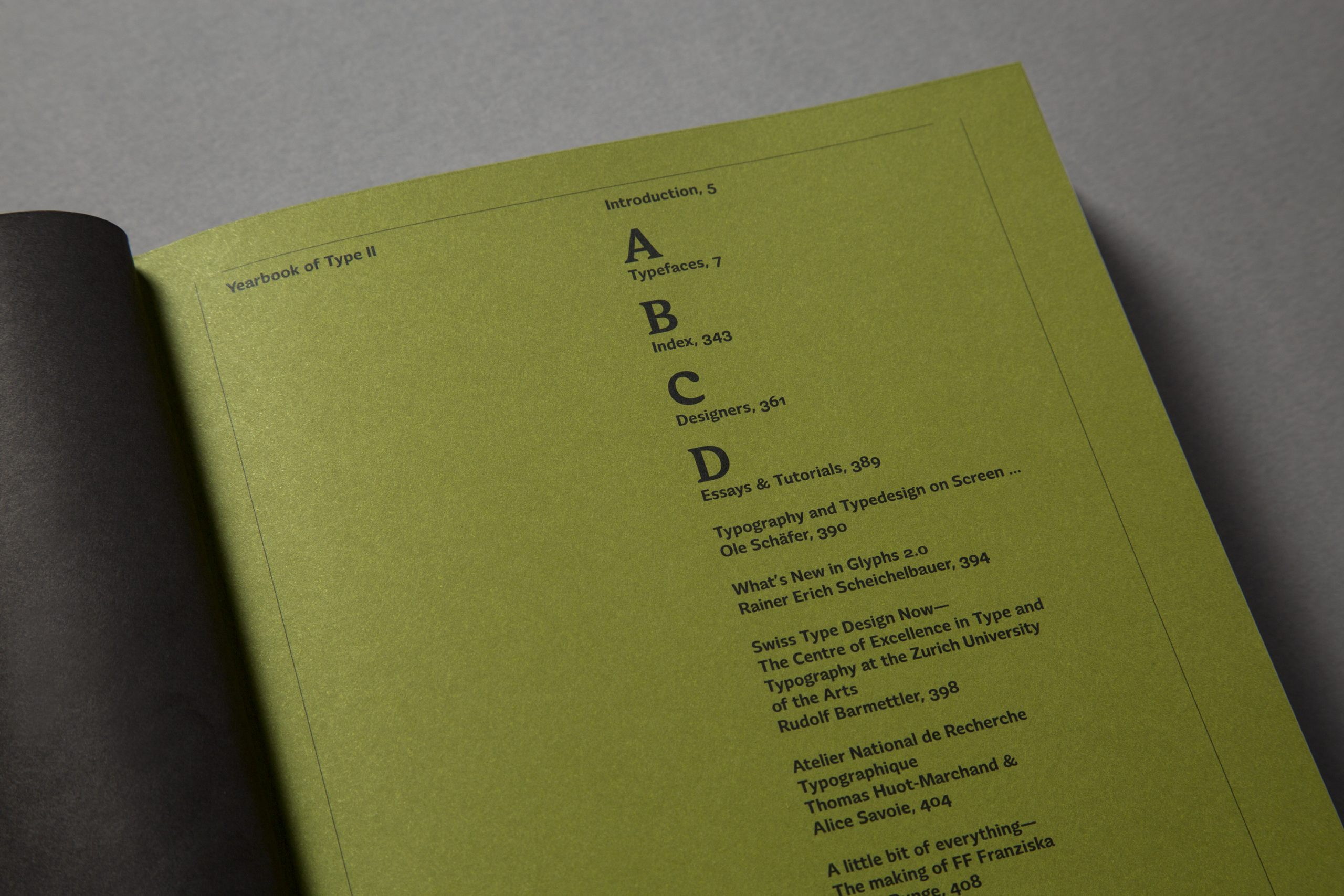 Yearbook Of Type II Yearbook Of Type II