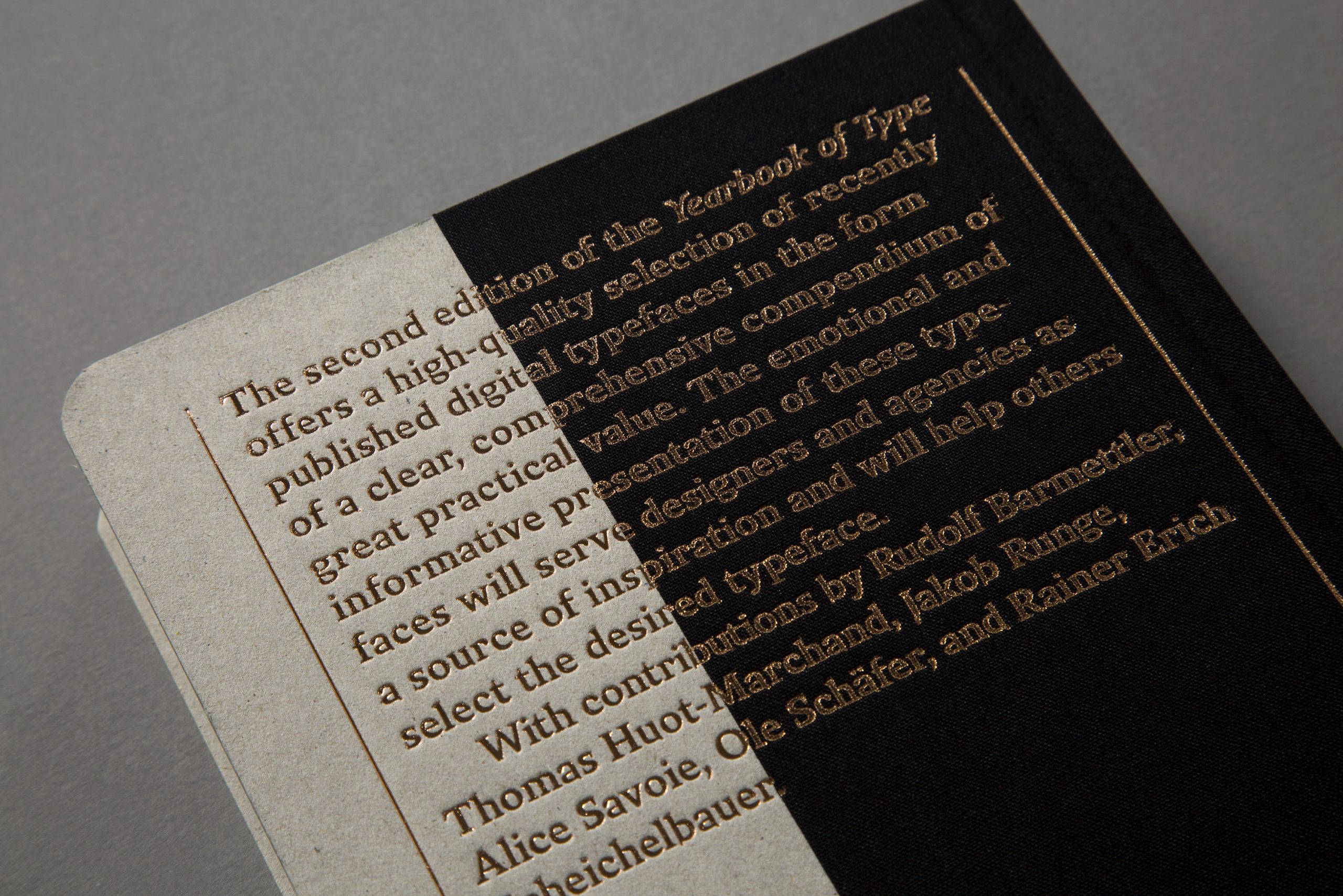 Yearbook Of Type II Yearbook Of Type II