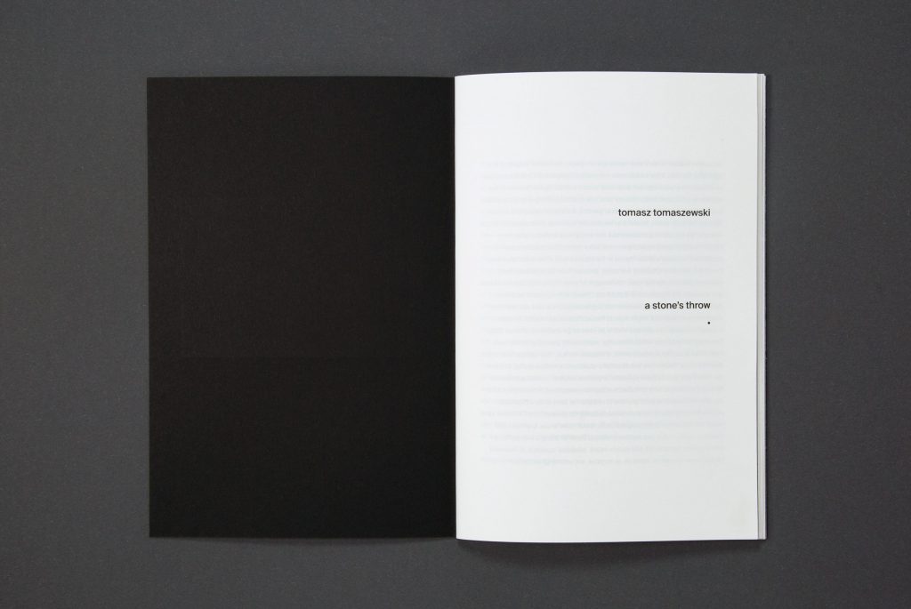 Limited Warsaw Special Edition / Photo Essay + WARSCHAU Type