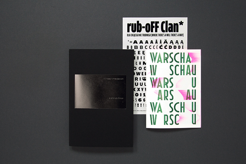 Limited Warsaw Special Edition / Photo Essay + WARSCHAU Type Specimen + Rub-oFF Clan