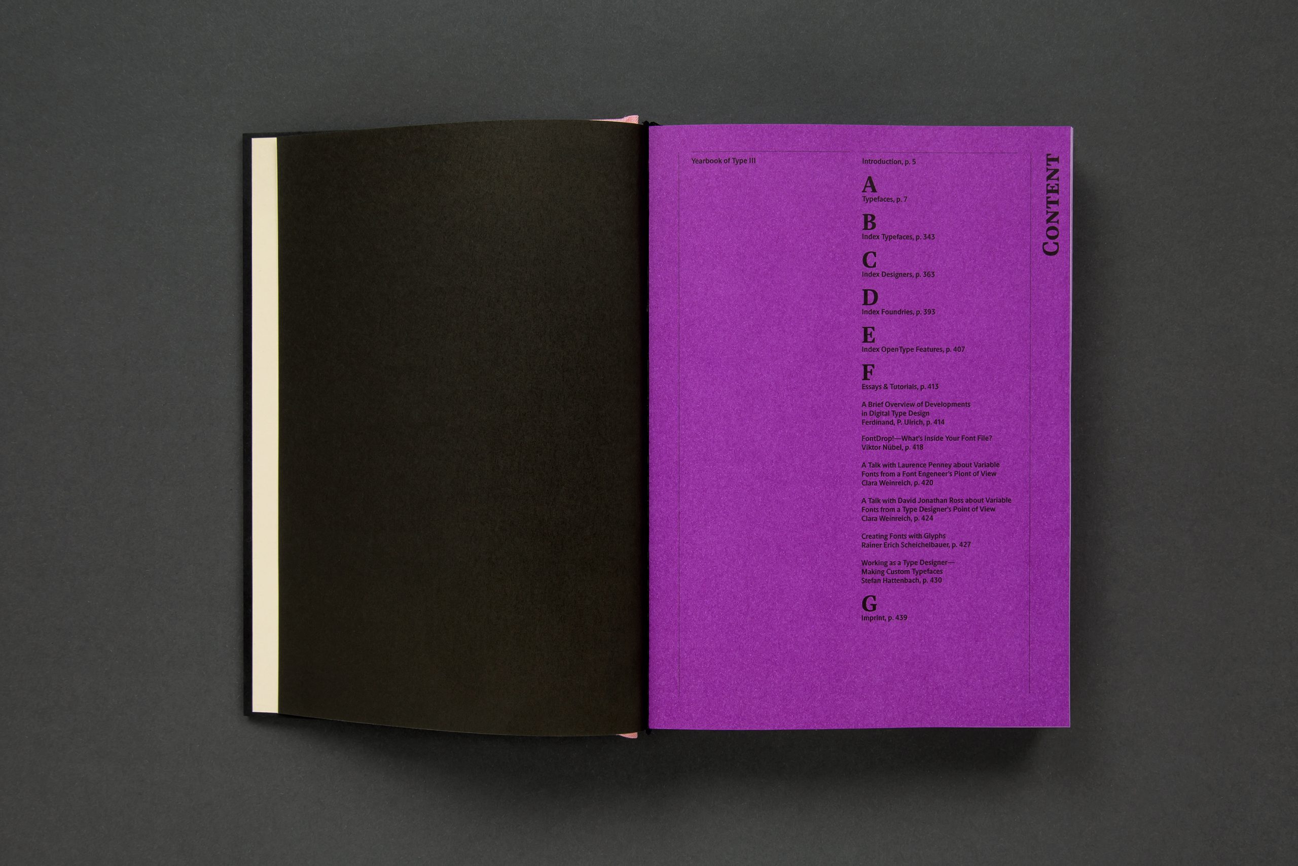 Yearbook Of Type Lll Slanted