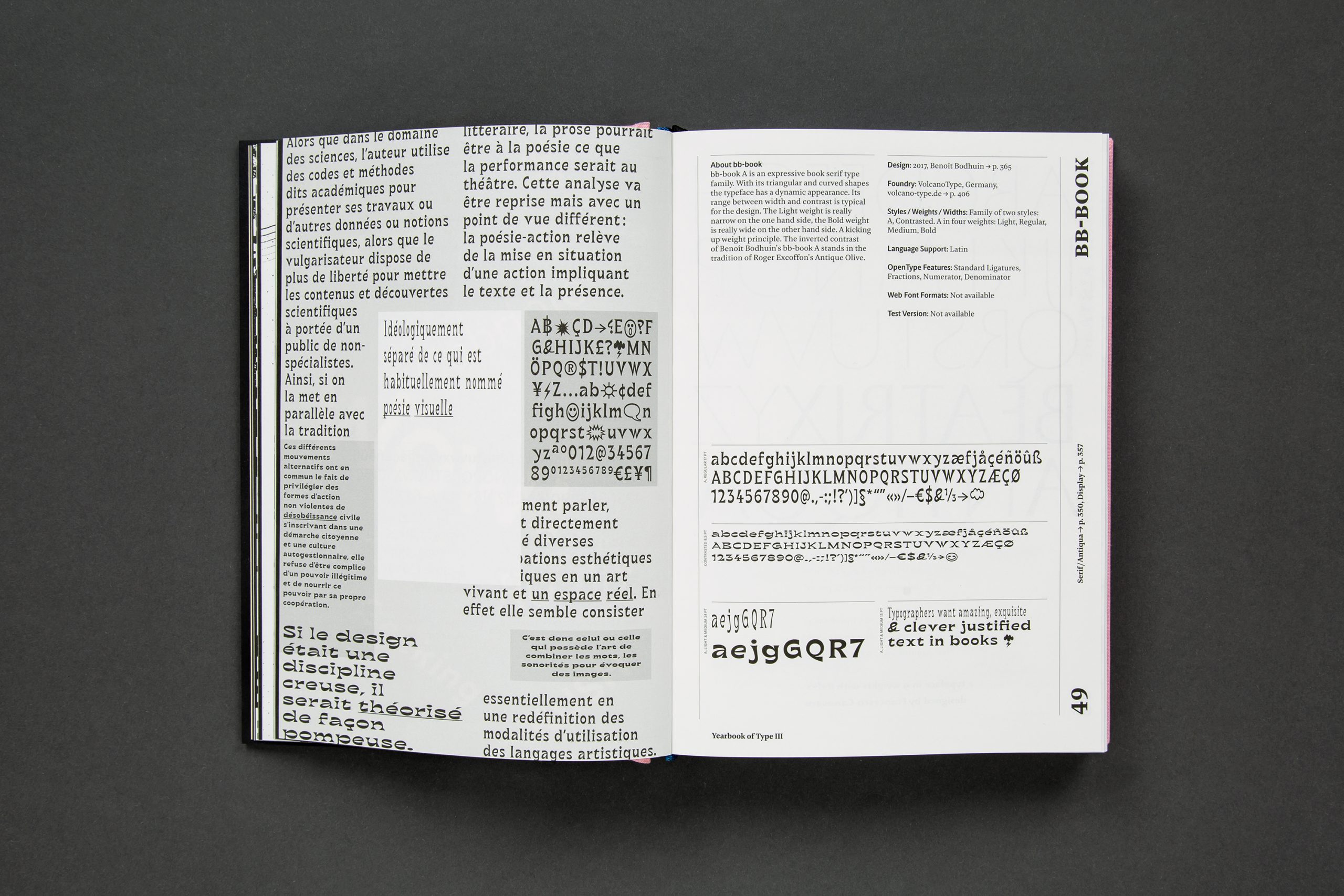 Yearbook of Type III Yearbook of Type III