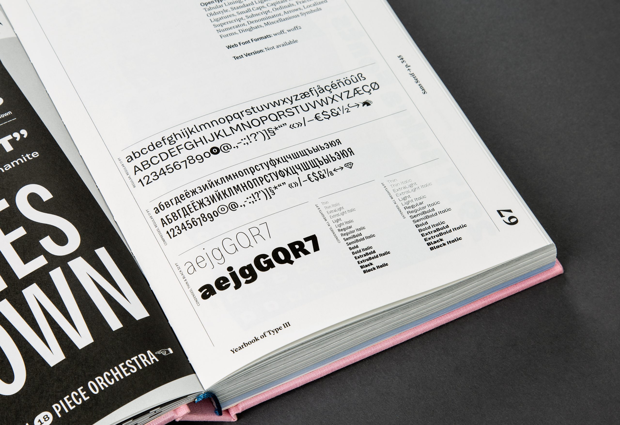 Yearbook of Type III Yearbook of Type III