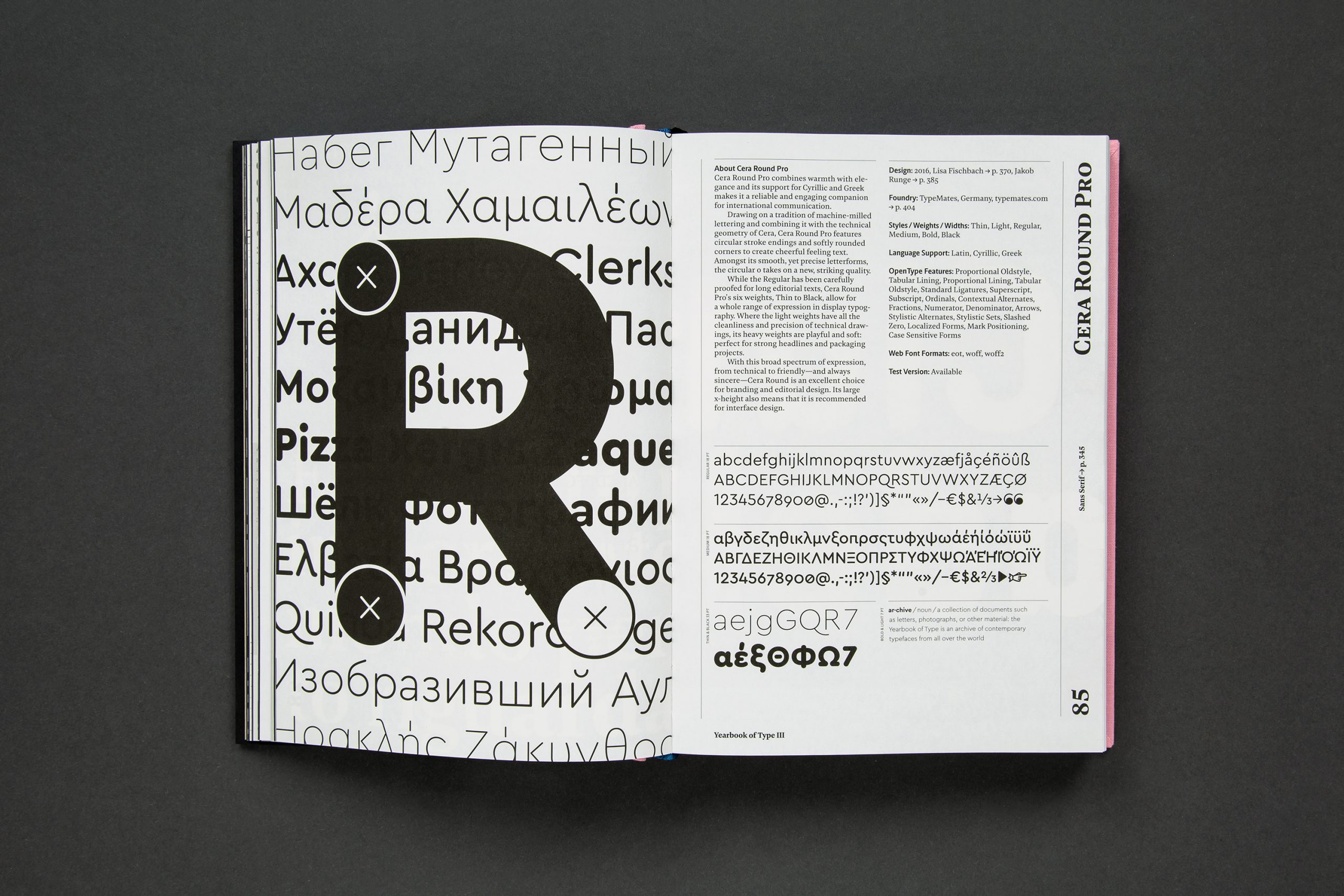 Yearbook of Type III Yearbook of Type III