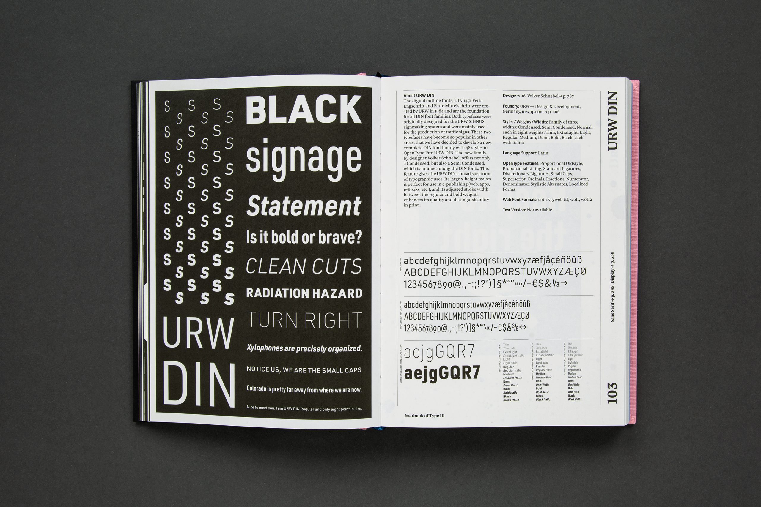 Yearbook of Type III Yearbook of Type III
