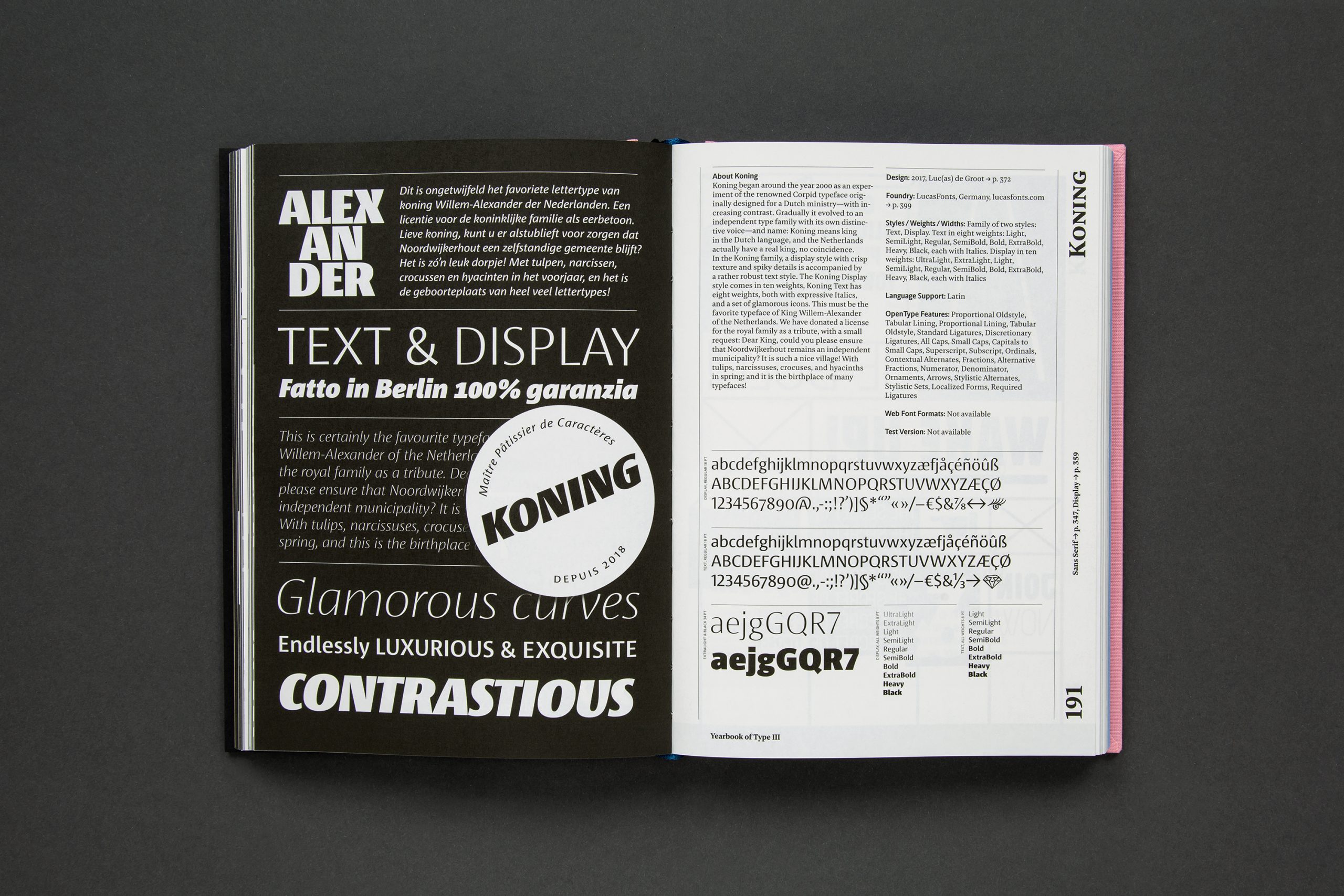 Yearbook of Type III Yearbook of Type III
