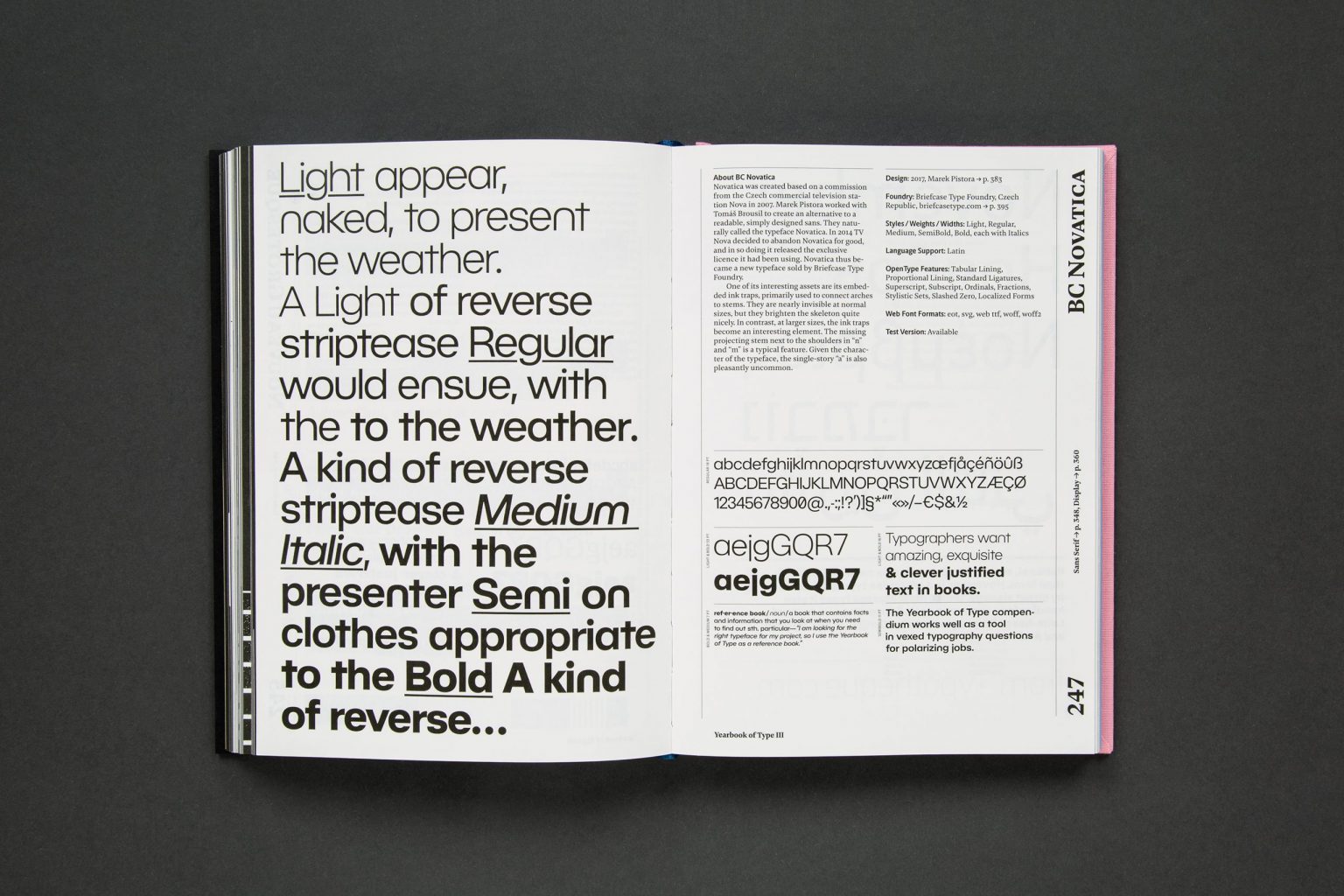 Yearbook of Type III