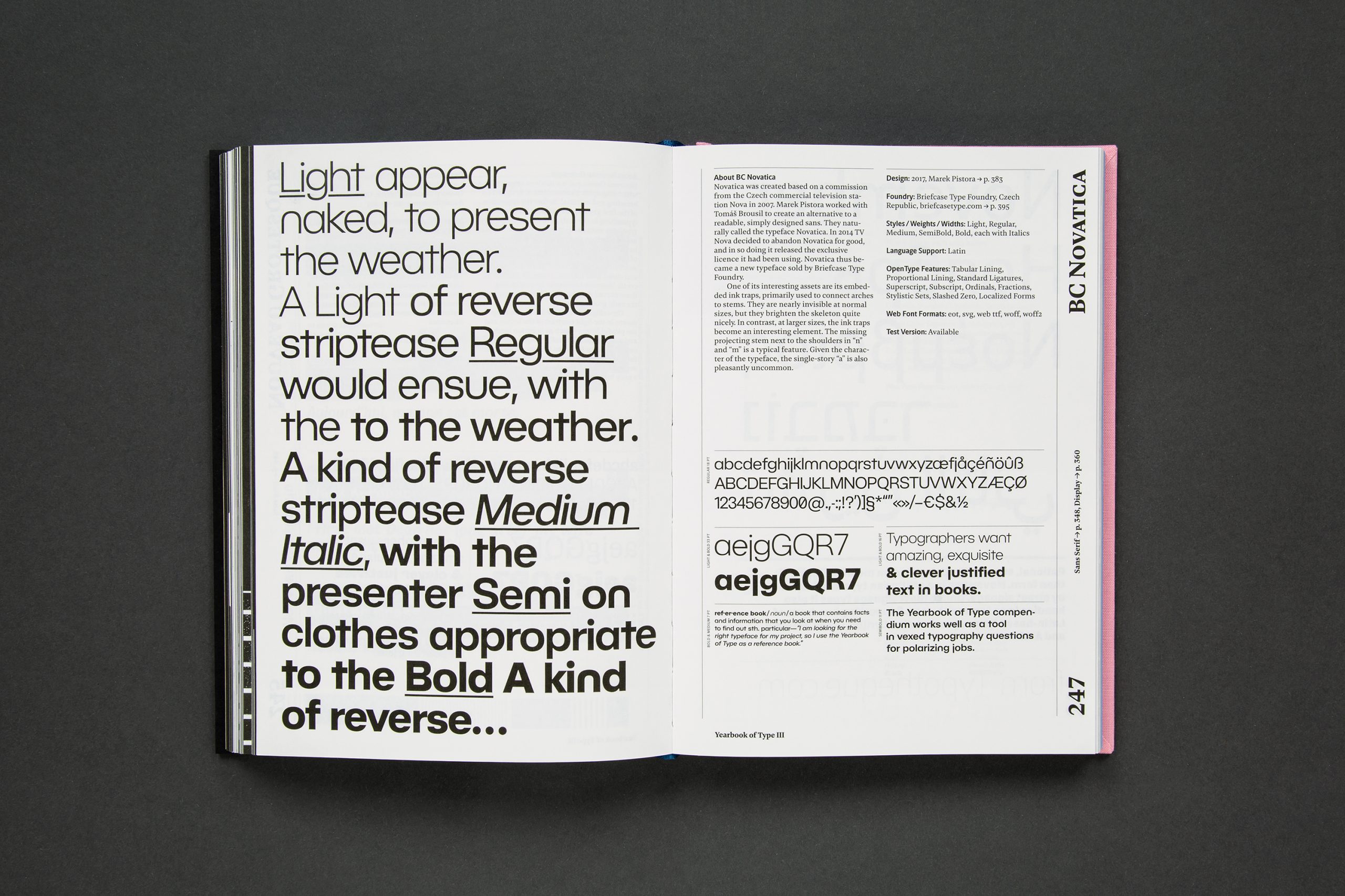 Yearbook of Type III Yearbook of Type III