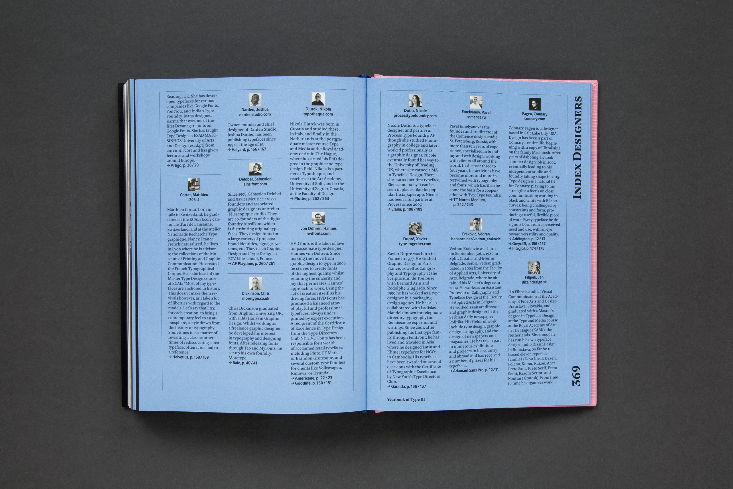 Yearbook of Type III Yearbook of Type III