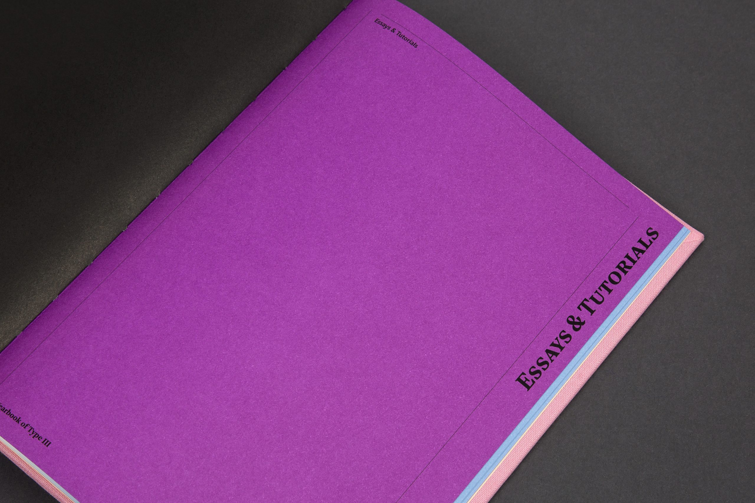 Yearbook of Type III Yearbook of Type III