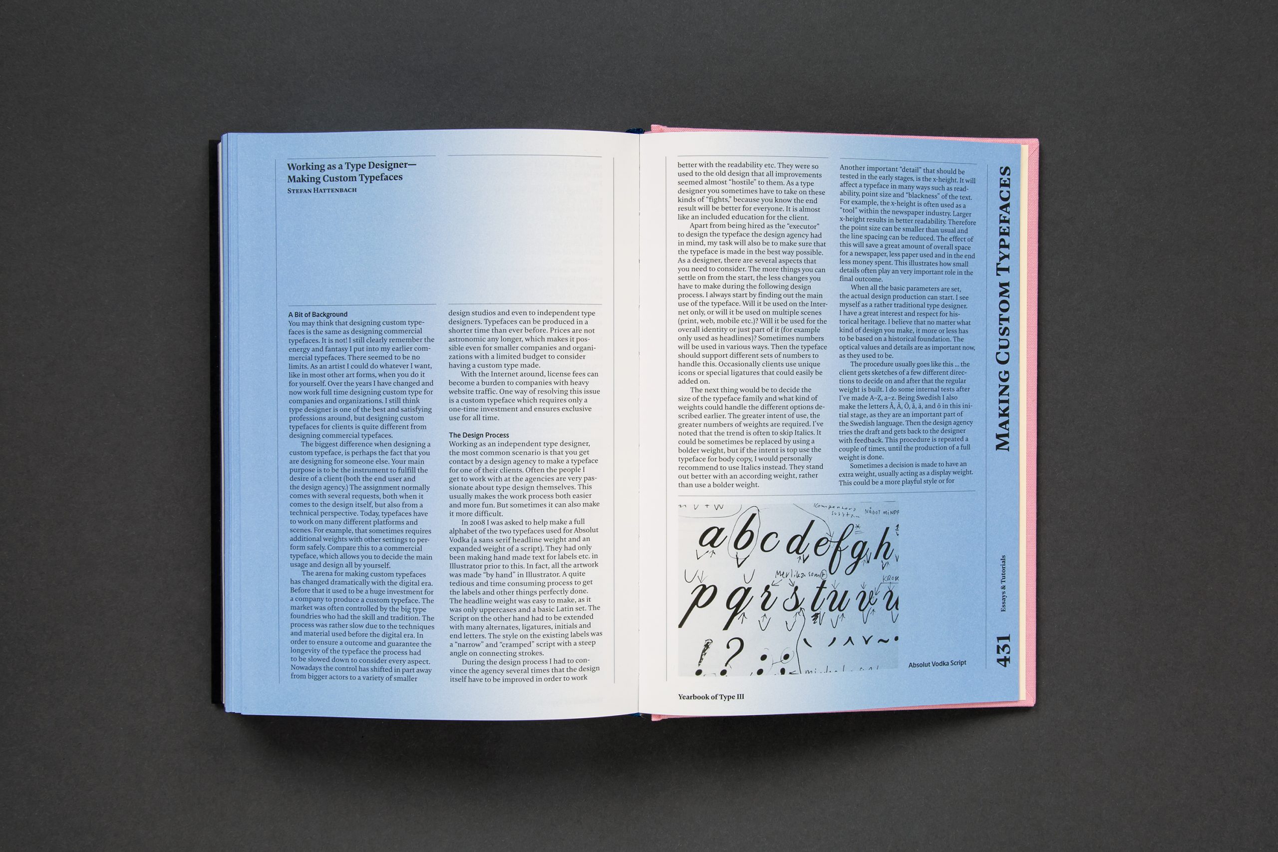 Yearbook of Type III Yearbook of Type III
