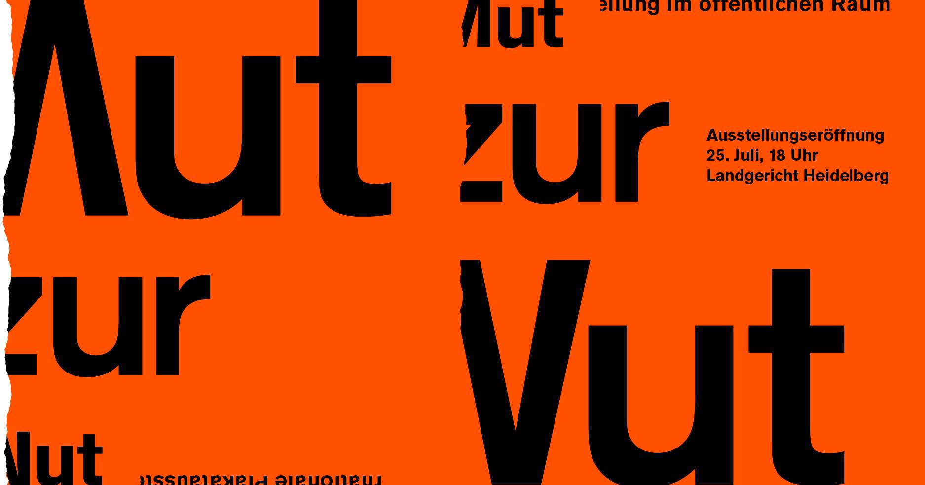 Ihr seid herzlich zur diesjährigen Ausstellung der 100 Finalisten des Wettbewerbs am Mittwoch, den 25. Juli um 18 Uhr in das Landgericht Heidelberg eingeladen.