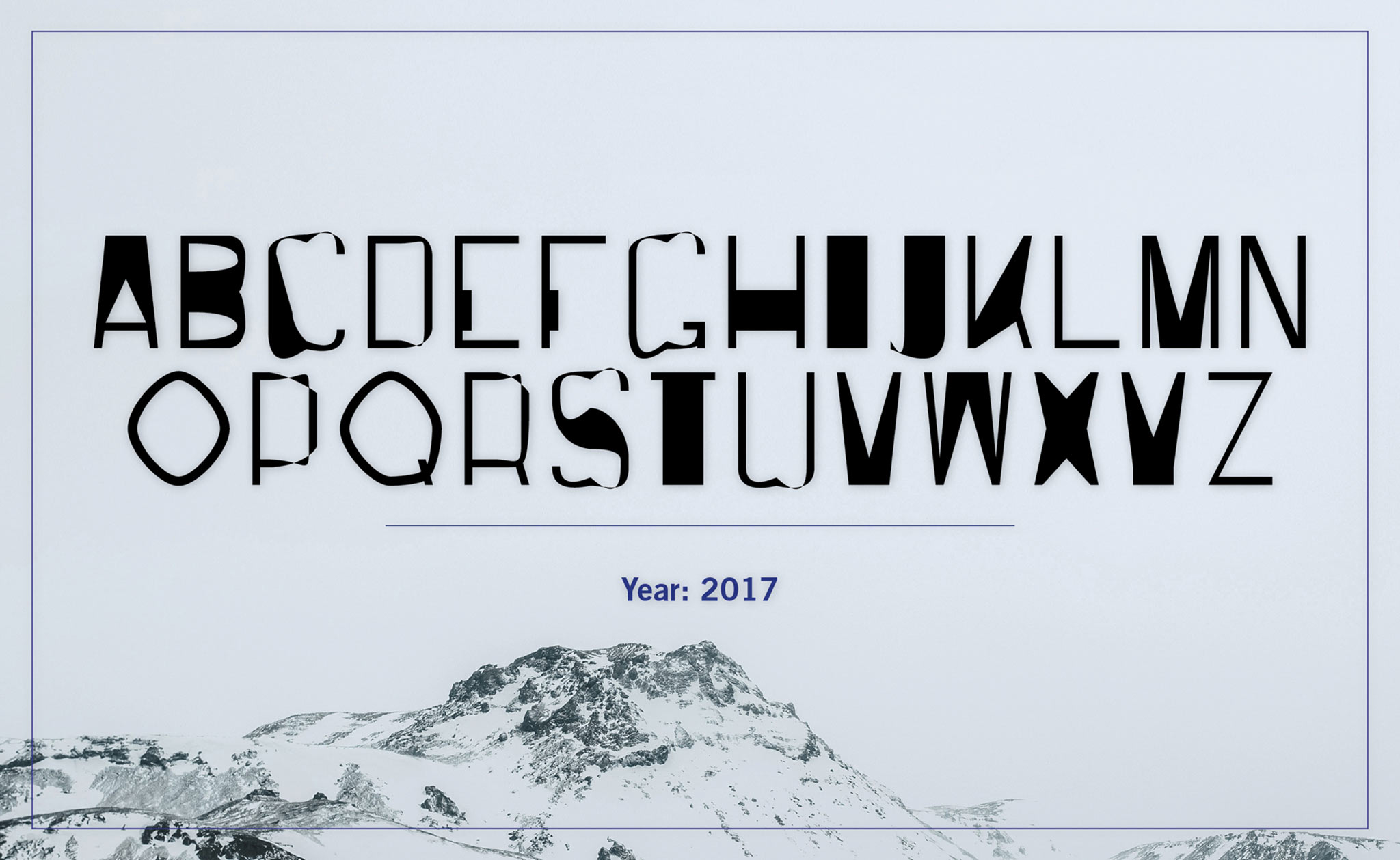 Global-Warming-Typeface-Slanted