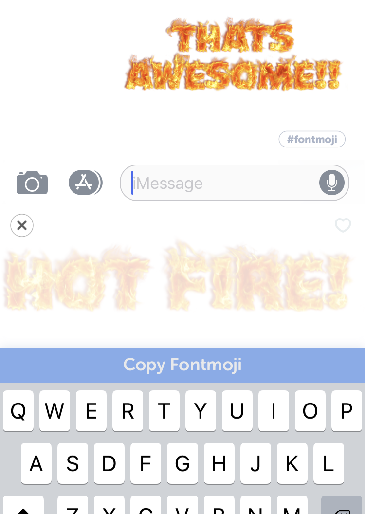 Fontmoji Mobile App