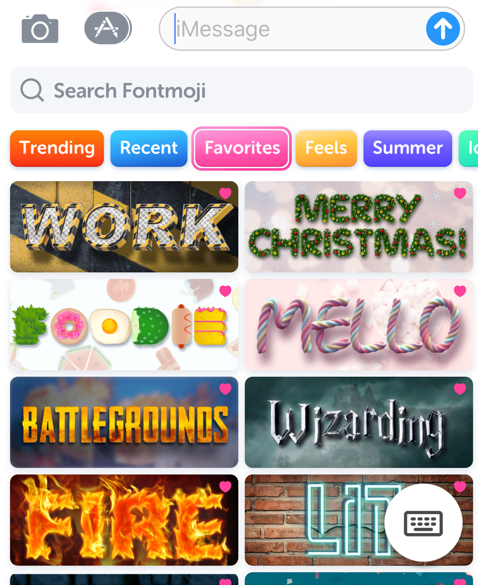 Fontmoji Mobile App