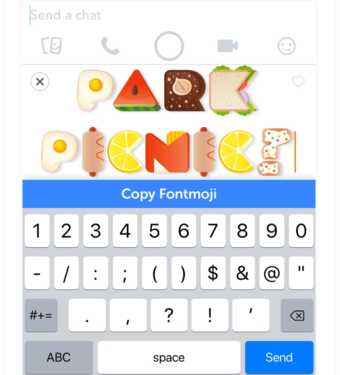 Fontmoji Mobile App