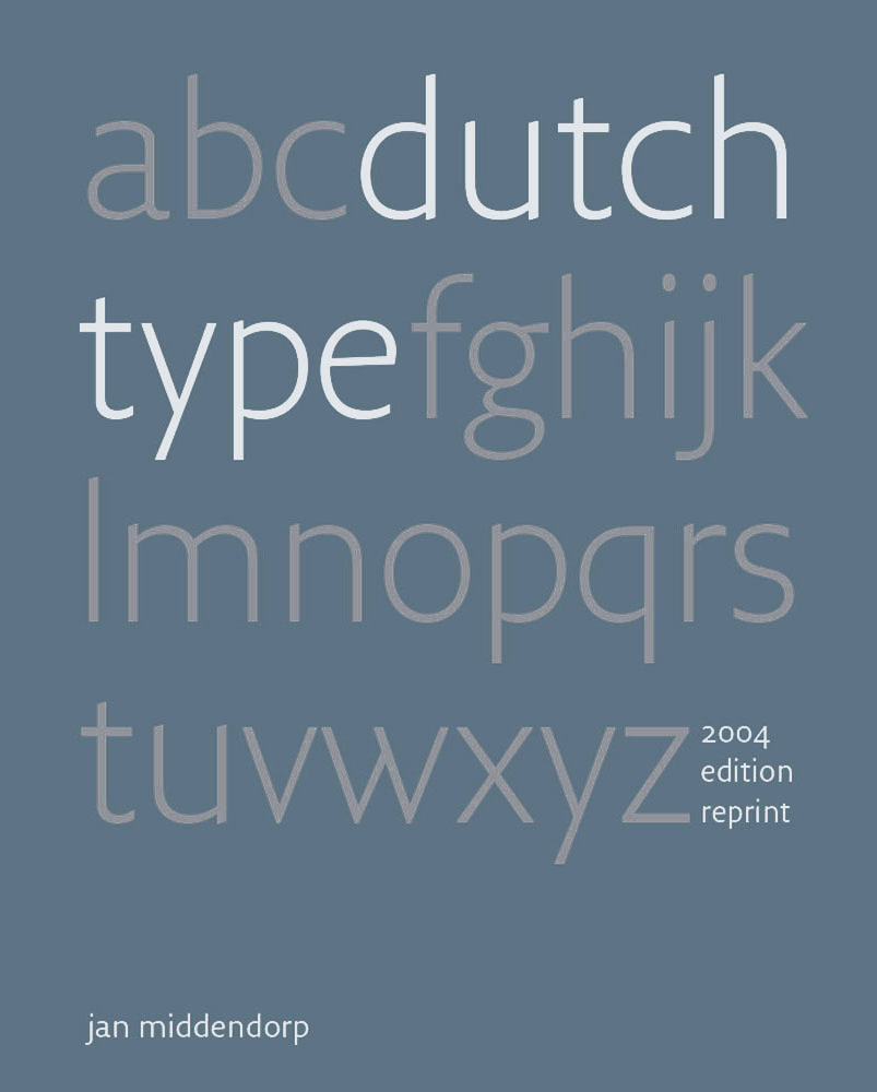 Dutch Type (Reprint)