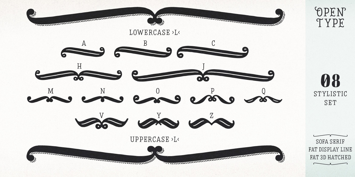 Sofa Serif a hand-drawn Font-Family by Georg Herold-Wildfellner-32