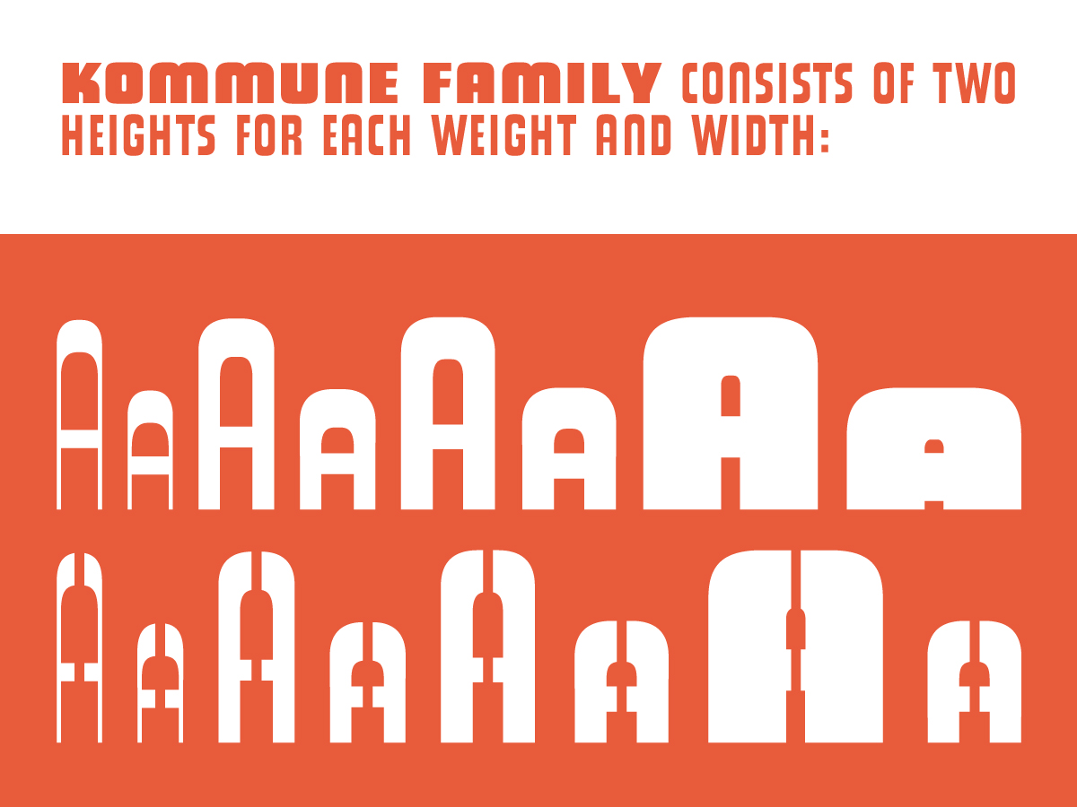 Kommune Laïc: Type Foundry