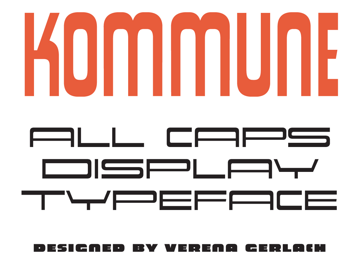 Kommune Laïc: Type Foundry